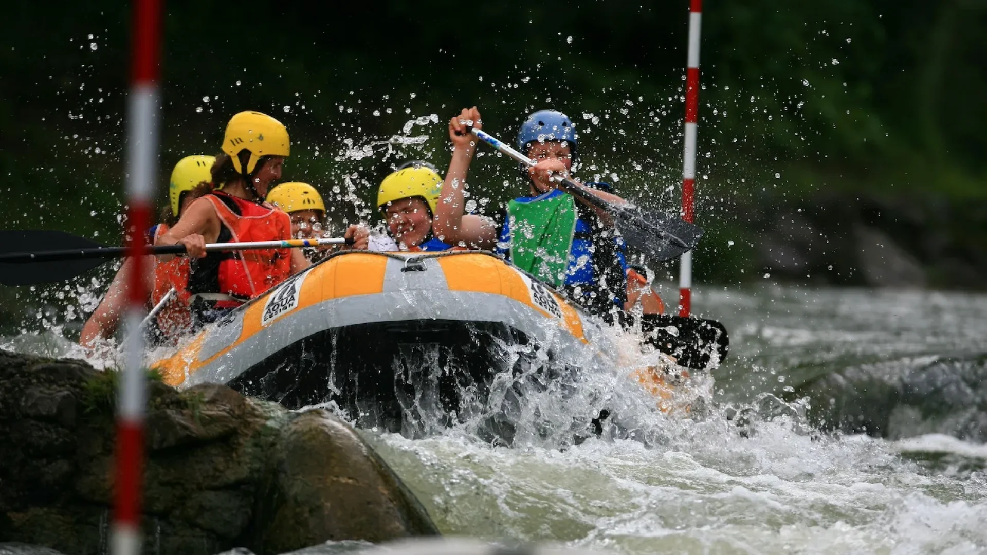 Rafting Parc des eaux vives à Huningue
