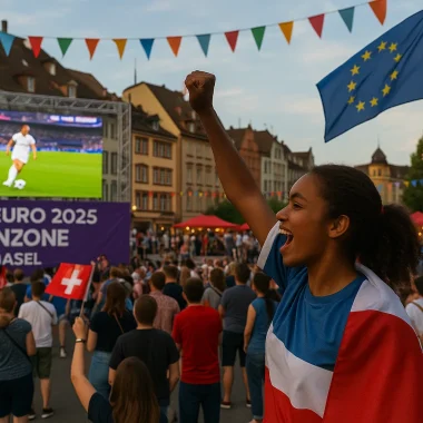 UEFA EURO 2025 à Bâle – Vivez l’événement depuis Saint-Louis Trois Pays