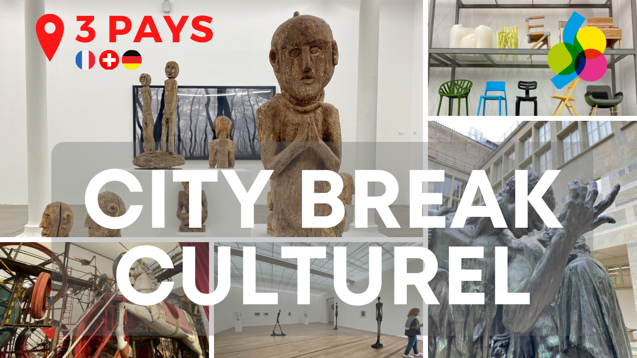City break culturel : art, design et architecture en France, en Allemagne et en Suisse